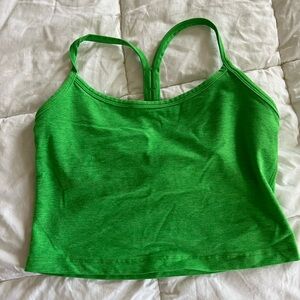 Spacedye Slim Racerback Cropped Tank